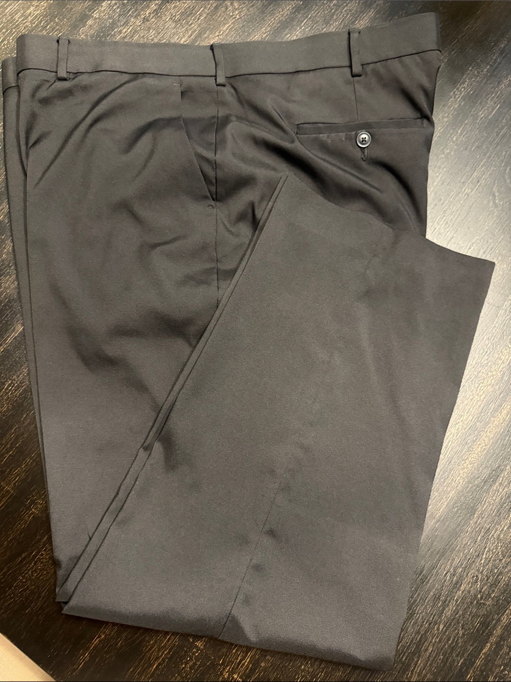 Perry Ellis Classic Black Dress Pants 040